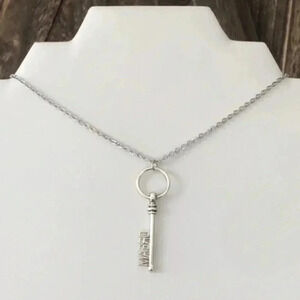 DREAM Key Handmade Stainless Steel Necklace NWT